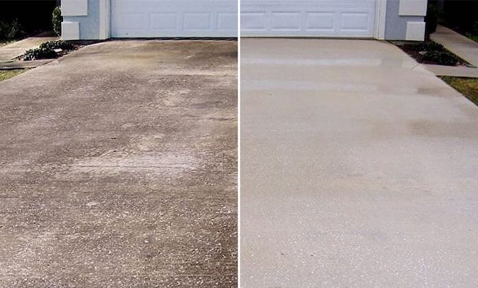 greenville driveway cleaning